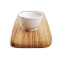 Smooth long bamboo tray