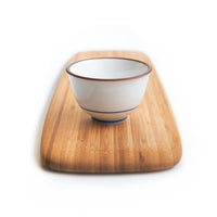 White porcelain tea cup 14