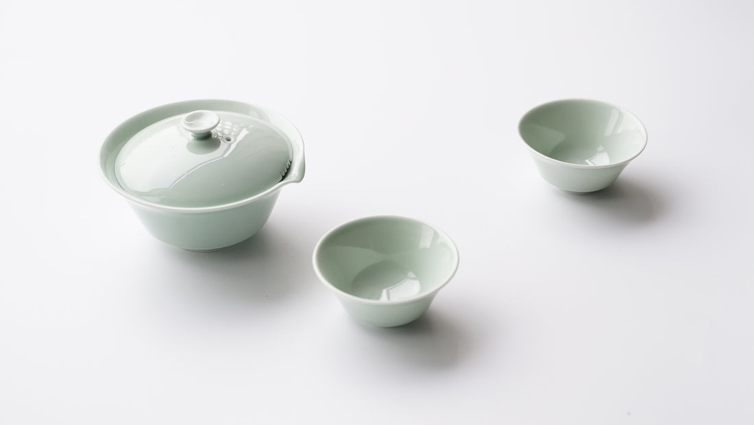 Yunomi porcelain tea set (120ml)