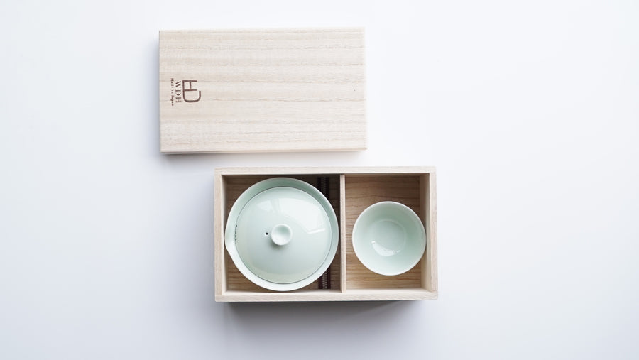 Yunomi porcelain tea set (120ml)