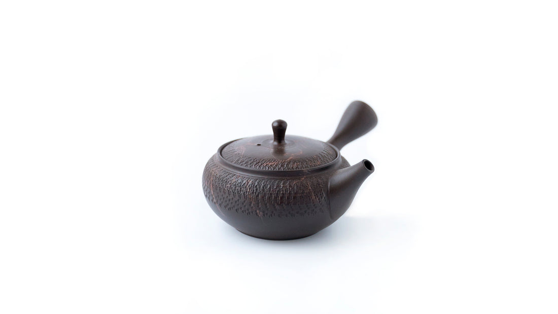 Tokoname brown kyusu teapot 02 (200ml)