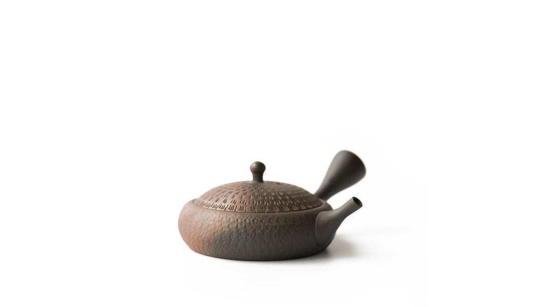 Tokoname earth gyokko kyusu teapot 07 (130ml)