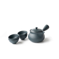 Tokoname kyusu 108 blue tea set (460ml)