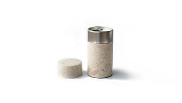 Sand washi large tea canister