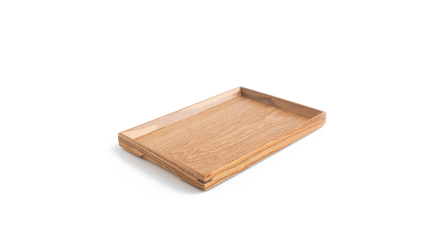 Medium wooden tea tray