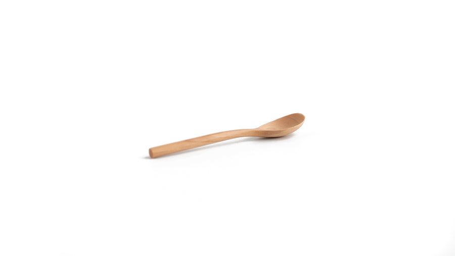 Small wooden tea spoon