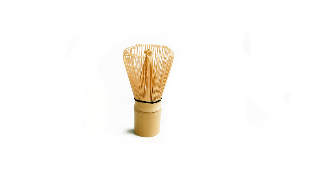 Bright matcha whisk chasen